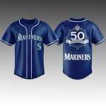 Mariners 50 Seasons Merch Celebration 2026 Jersey