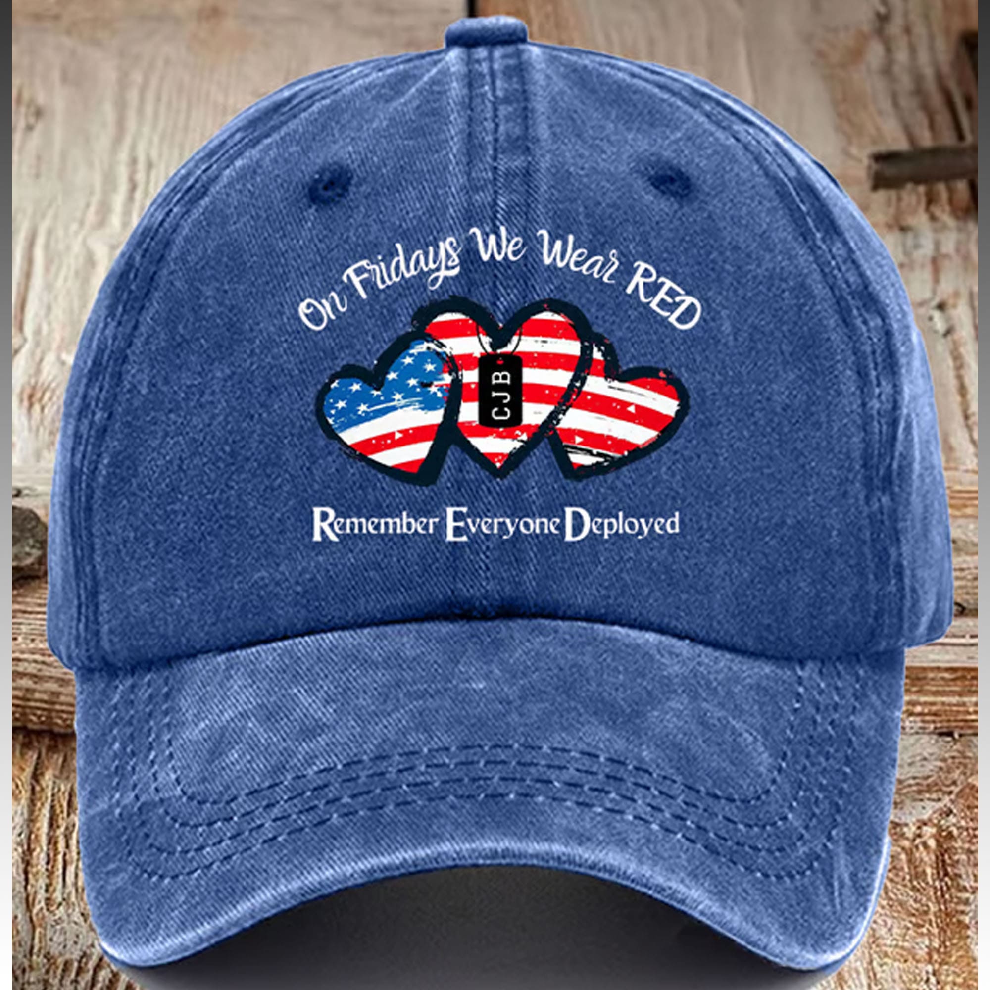 On Fridays We Wear Red Remember Everyone Deployed Hat On Fridays We Wear Red Remember Everyone Deployed Hat