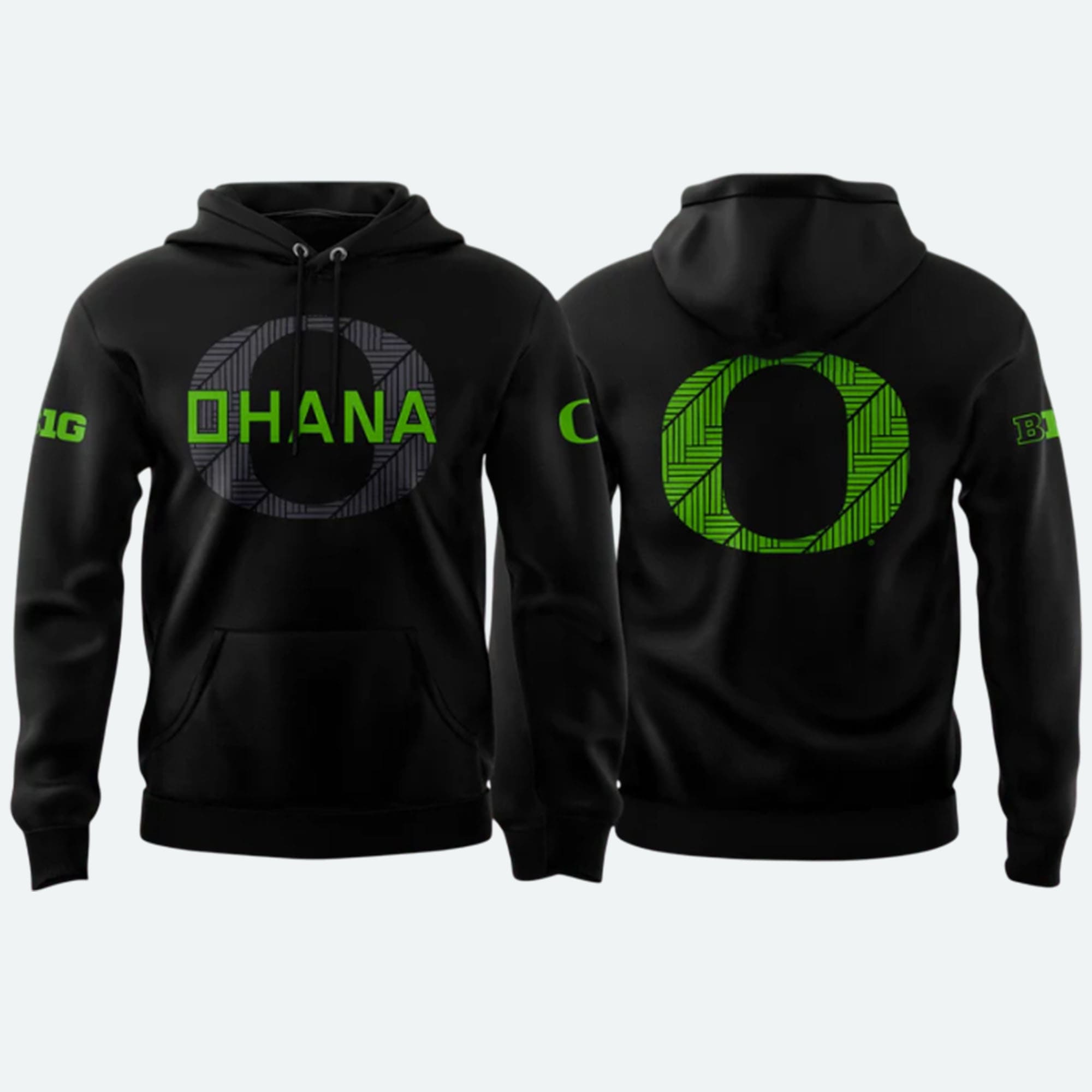 Oregon Ducks Ohana 2025 Football Shirt Oregon Ducks Ohana 2025 Football Shirt