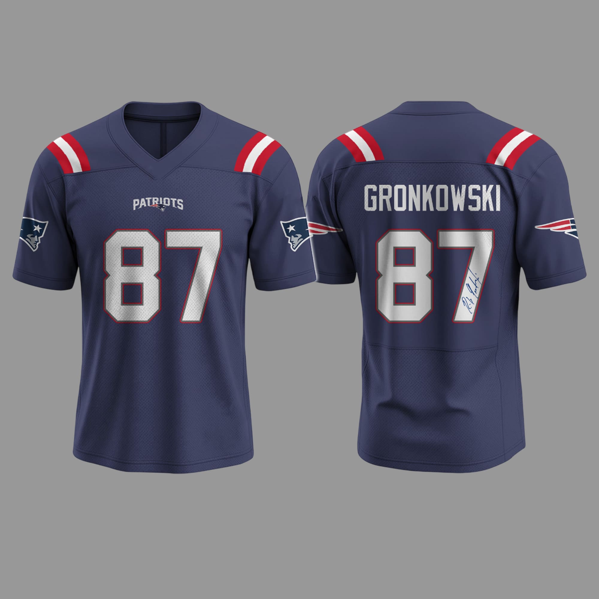 Patriots X Rob Gronkowski 87 Football Jersey Patriots X Rob Gronkowski 87 Football Jersey