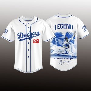 Dodgers X Clayton Kershaw Legend Forever A Dodger Jersey