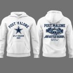 Post Malone AT&T Stadium Red Kettle Kickoff 2025 Hoodie