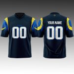 Rams Rivalries Mid Night Mod 2025 Football Jersey