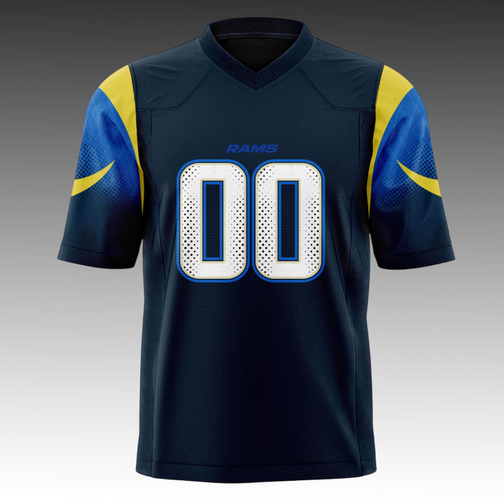 Rams Rivalries Mid Night Mod 2025 Football Jersey Rams Rivalries Mid Night Mod 2025 Football Jersey