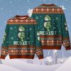 Resist Frog Ugly Christmas Sweater