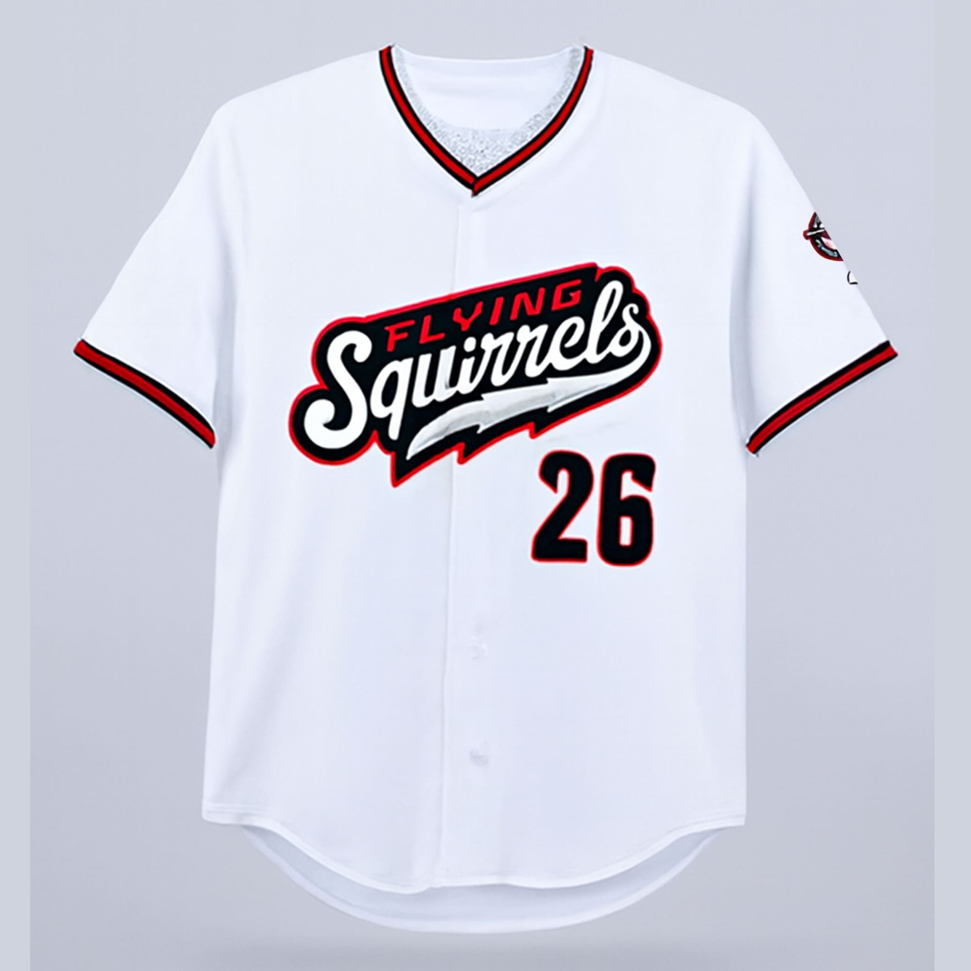 Richmond Flying 2026 Squirrels Evoshield Home Jersey Richmond Flying 2026 Squirrels Evoshield Home Jersey
