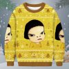 Too Young To Die Smoking Girl Christmas Ugly Sweater
