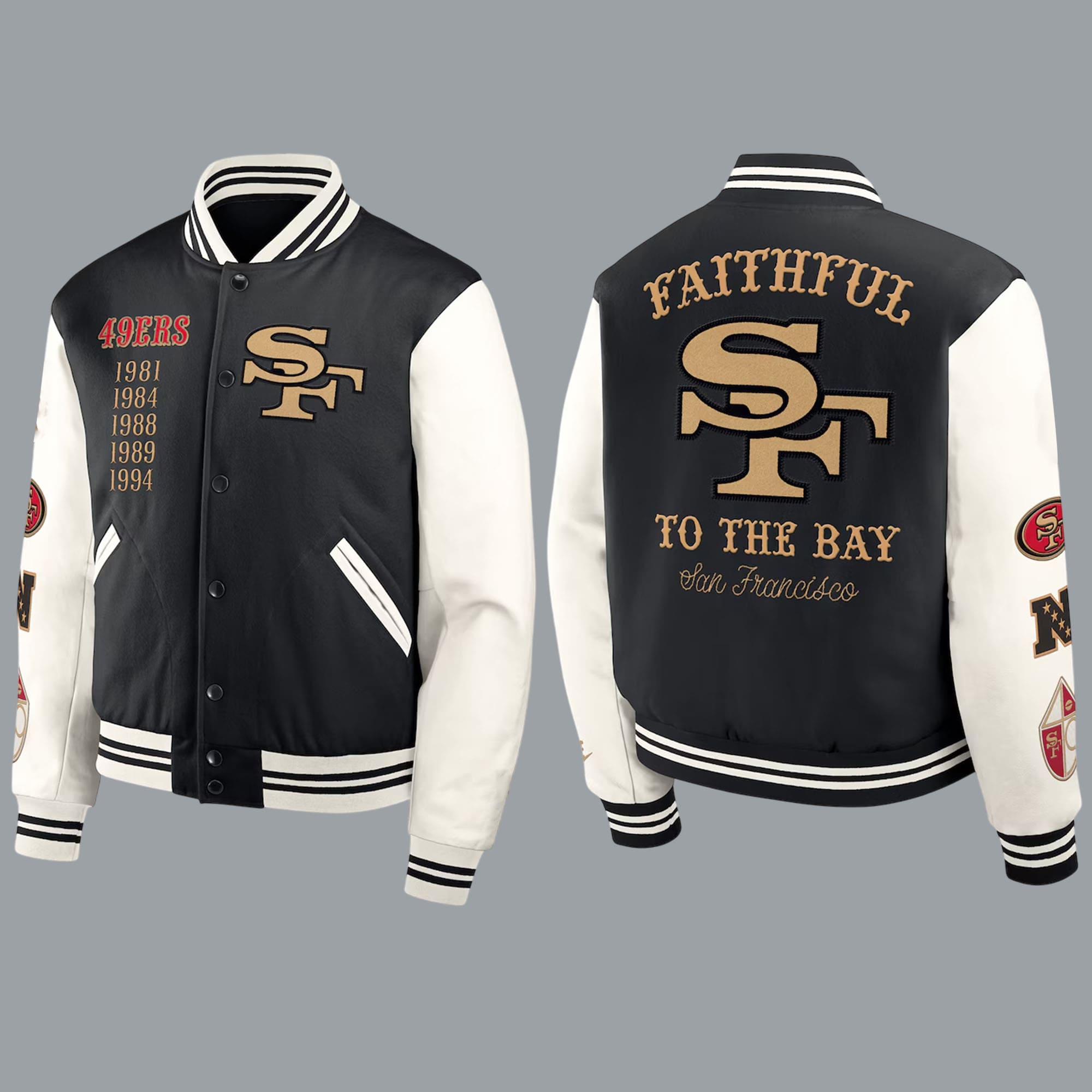 49ers 2025 Rivalries Faithful To The Bay Jacket 49ers 2025 Rivalries Faithful To The Bay Jacket