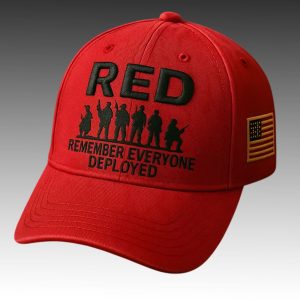 RED Remember Everyone Deployed Military Hat