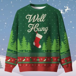 Well Hung Ugly Christmas Sweater