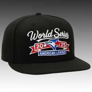 Blue Jays 2025 World Series American League Champions Cap 1 Blue Jays 2025 World Series American League Champions Cap