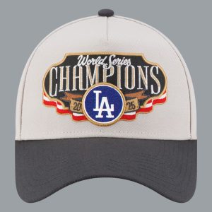 Dodgers 2025 World Series Champions Locker Room Hat