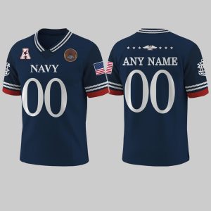Navy Midshipmen x 250th Anniversary Football Jersey 1 Navy Midshipmen x 250th Anniversary Football Jersey 1