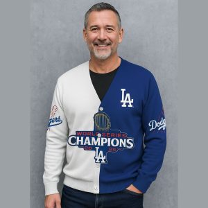 Dodgers World Series Champions 2025 Cardigan