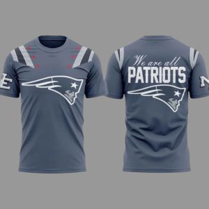 Patriots 2025 Rivalries Storm Blue Hoodie