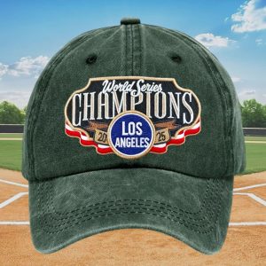 Dodgers 2025 World Series Champions Baseball Cap