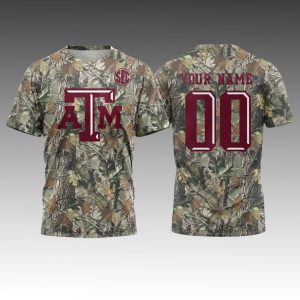 Texas A&M Aggies x Johnny Manziel Camouflage Shirt