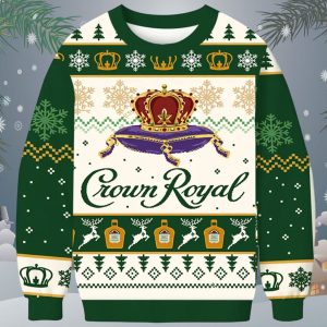 Crown Royal Reindeer Christmas Ugly Sweater