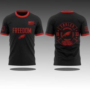 Eagles 2025 Justice Opportunity Equity Freedom Shirt