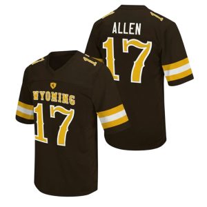 Wyoming Cowboys Josh Allen Football Jersey 1