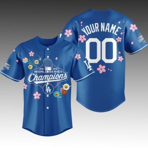 Dodgers X Takashi Murakami World Series Champion 2025 Jersey