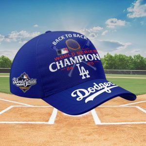 Dodgers Back To Back World Series 2025 Champions Cap