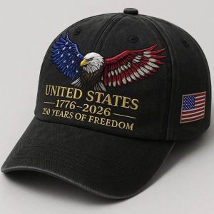 United States 1776 2026 250 Years Of Freedom Hat