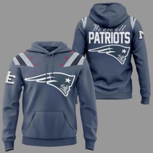 Patriots 2025 Rivalries Storm Blue Hoodie 1