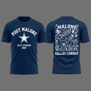 Cowboys X Post Malone At&t Stadium 2025 Shirt 1