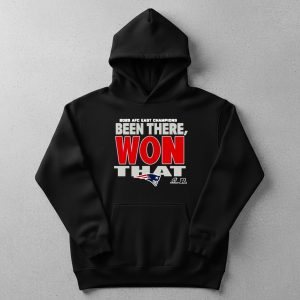 Patriots Been There Won That 2025 AFC East Champions Shirt 2
