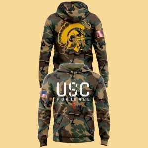 USC Trojans Football Camo Hoodie