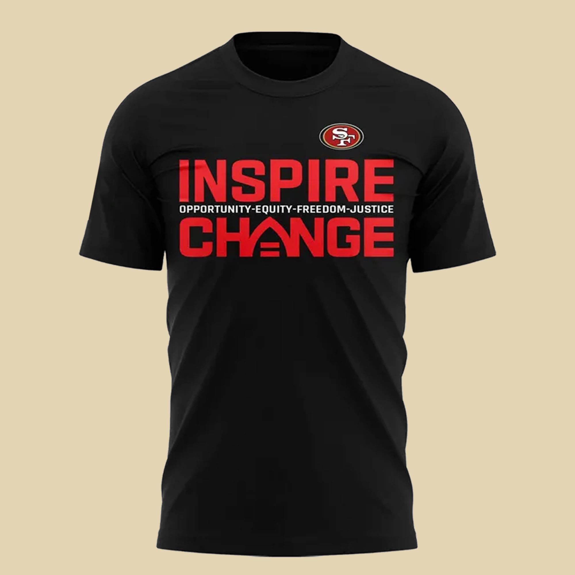 2025 49ers Inspire Change Shirt 2025 49ers Inspire Change Shirt