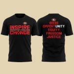 2025 49ers Inspire Change Shirt