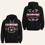 2025 Georgia Football SEC Conference Champions Hoodie