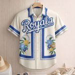 2026 KC Royals Here Comes The Bloom Hawaiian Shirt Giveaway