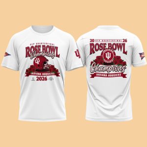 Indiana Hoosiers Rose Bowl Game Champions 2026 Shirt 1 Indiana Hoosiers Rose Bowl Game Champions 2026 Shirt 1