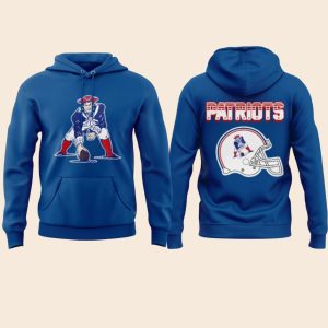 NE Patriots Throwback 1992 Hoodie