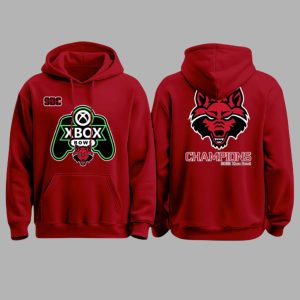 Arkansas State Red Wolves Xbox Bowl Champs 2025 Hoodie 2