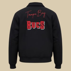 2026 Tampa Bay Mitchell Ness Black Mechanic Cropped Jacket 2