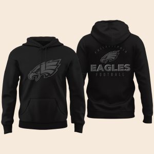 Eagles 2025 Back In Black Football Shirt 1 Eagles 2025 Back In Black Football Shirt 3