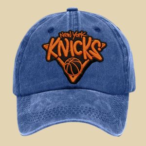 Knicks Retro Script Embroidered Hat