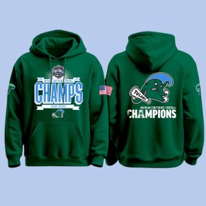 Tulane Green Wave American Conference Football Champions 2025 Hoodie 2 Tulane Green Wave American Conference Football Champions 2025 Hoodie 2