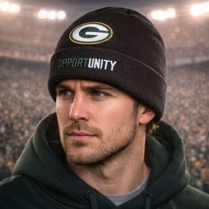Packers 2025 Opportunity Beanie Hat 1