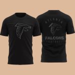 Atlanta Falcons 2025 Back In Black Football Shirt