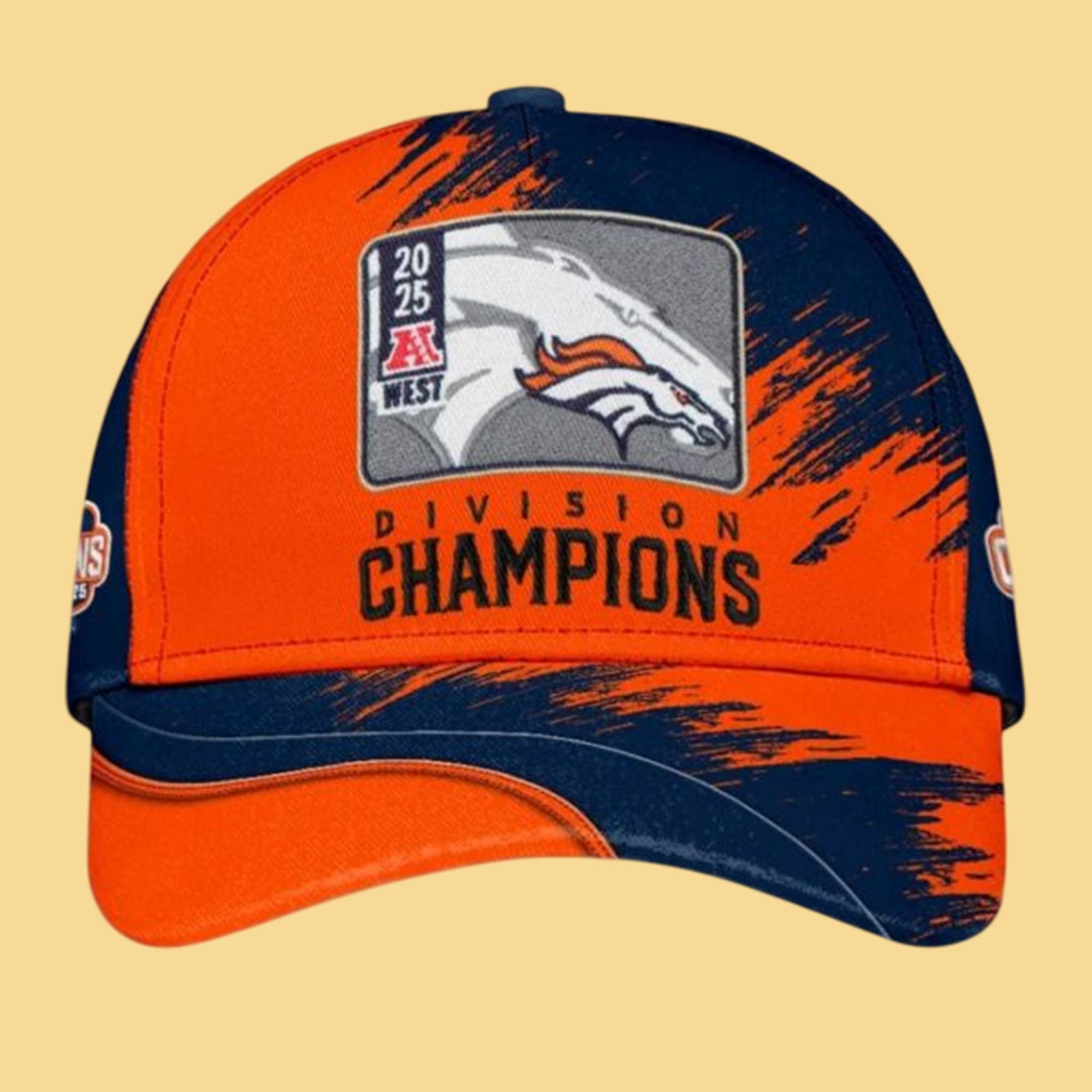 Broncos 2025 AFC West Champions Classic Cap Broncos 2025 AFC West Champions Classic Cap