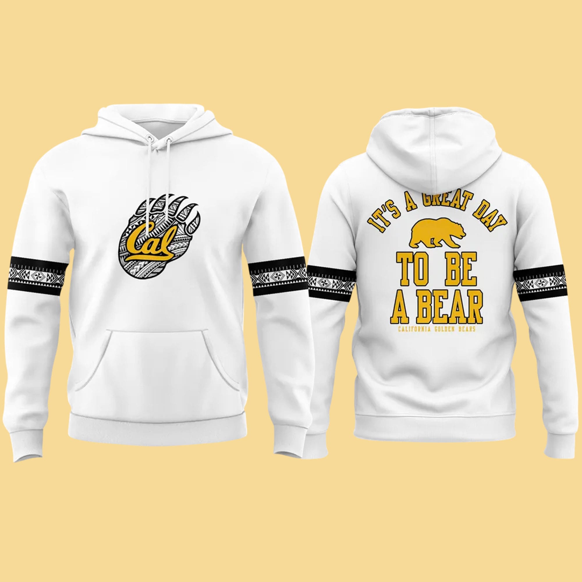 Cal Golden Bears Its A Great Day To Be A Bear Hoodie Cal Golden Bears Its A Great Day To Be A Bear Hoodie