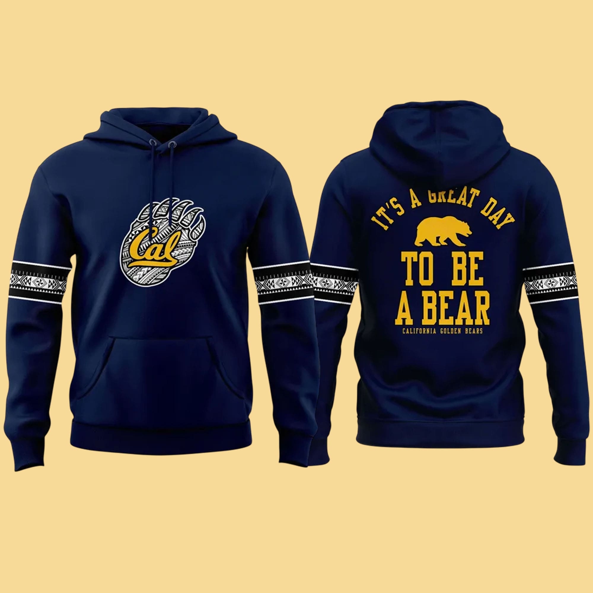 Cal Golden Bears It’s A Great Day To Be A Bear Hoodie Cal Golden Bears It’s A Great Day To Be A Bear Hoodie