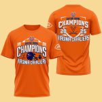 Cavaliers 2025 TaxSlayer Gator Bowl Champions Shirt