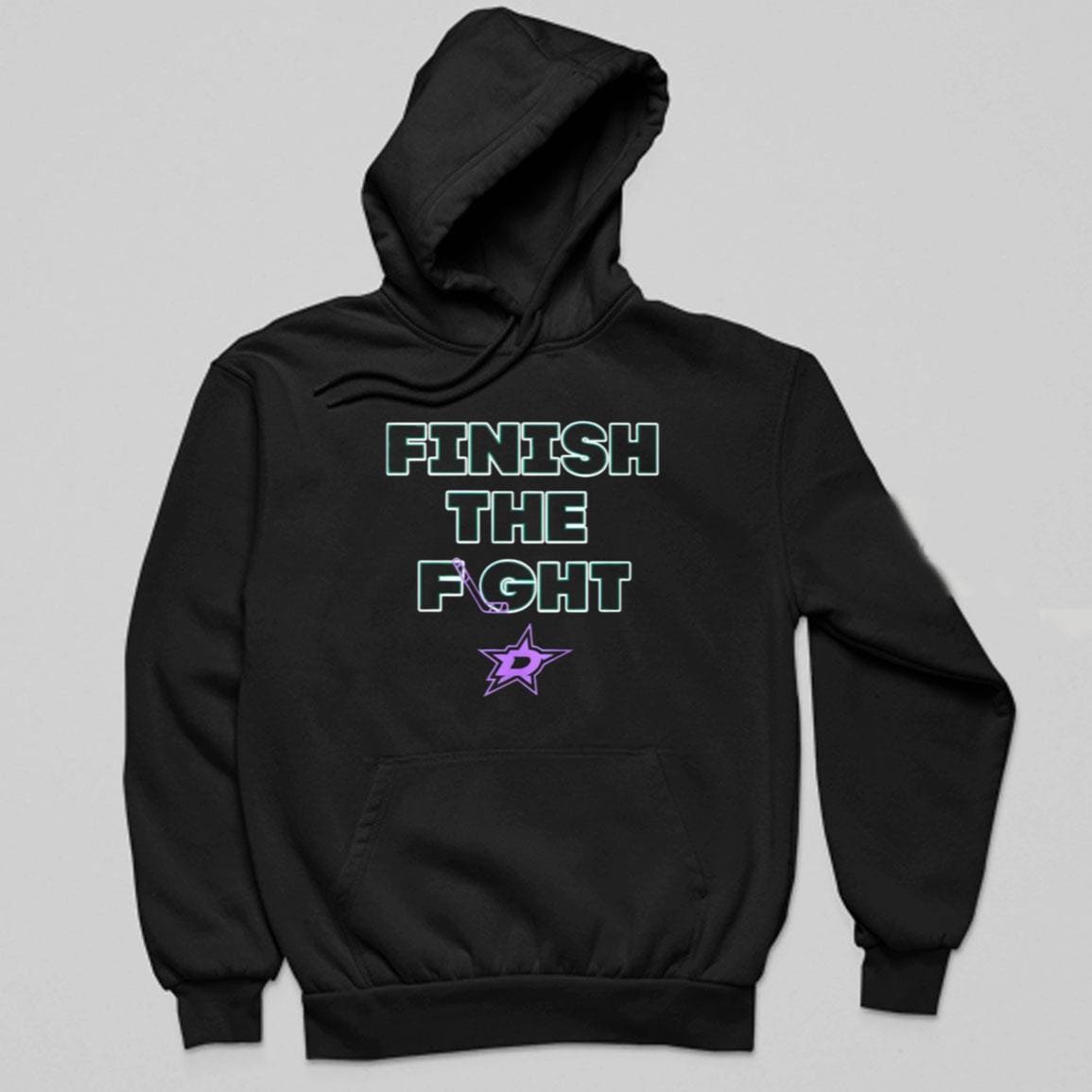 Dallas Stars Hockey Finish The Fight Shirt Dallas Stars Hockey Finish The Fight Shirt