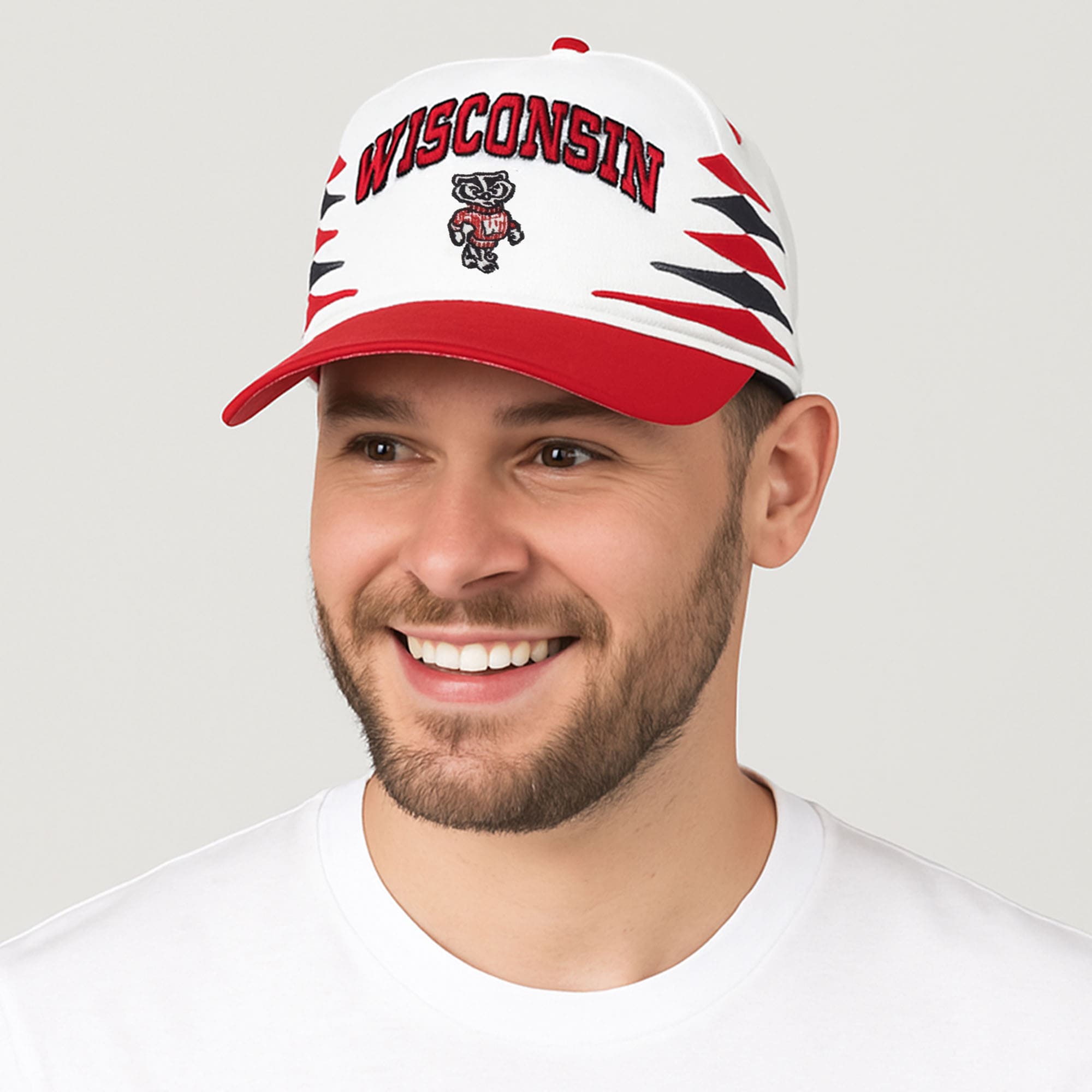Daniel Katz Big Cat Wisconsin Bucky Badger Hat 1 Daniel Katz Big Cat Wisconsin Bucky Badger Hat 1